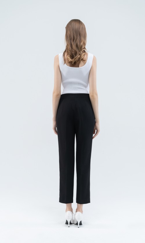 SIXDO Womens Work Pants High Rise Woven Straight